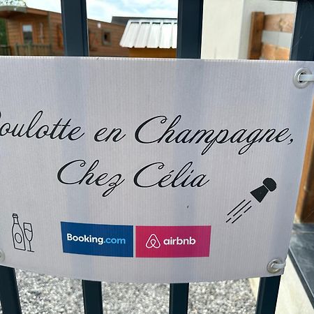 Chez Celia, Roulotte En Champagne Villa Fleury-la-Riviere Екстериор снимка