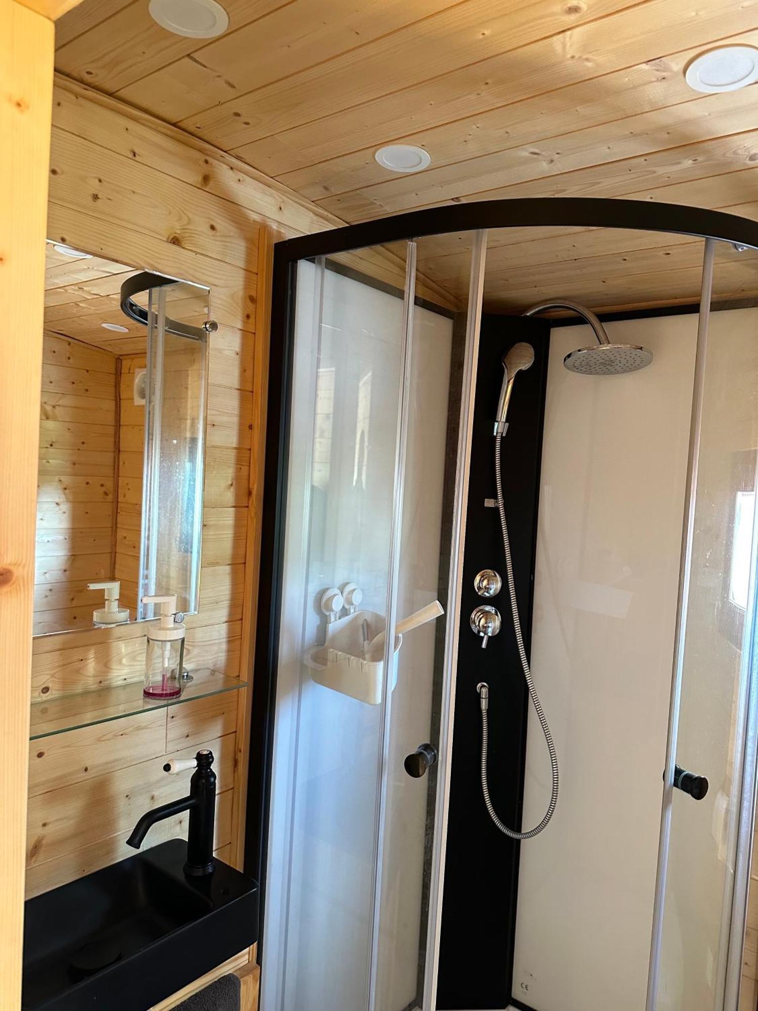 Chez Celia, Roulotte En Champagne Villa Fleury-la-Riviere Екстериор снимка