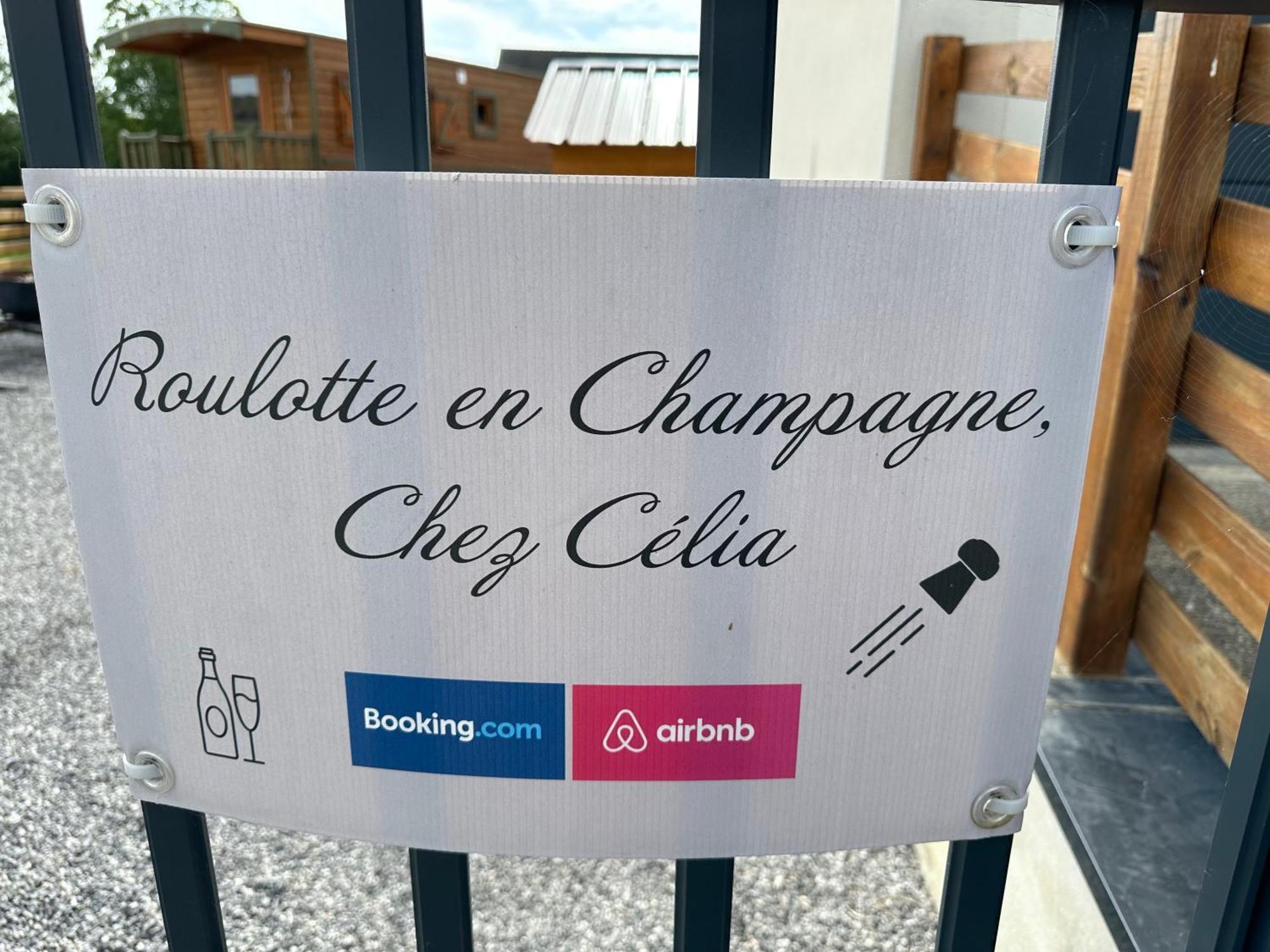 Chez Celia, Roulotte En Champagne Villa Fleury-la-Riviere Екстериор снимка